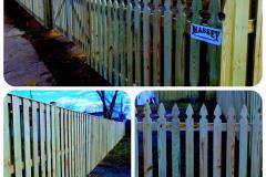 Massey Pressure Treated Wood Picket Privacy Combo