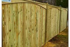 Massey Custom Pressure Treated Wood Privacy Fence
